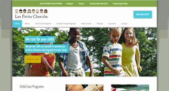 Desktop Screenshot of lespetitscherubs.com